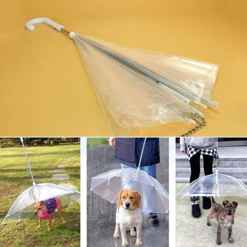Pet Rain Umbrella with Handle