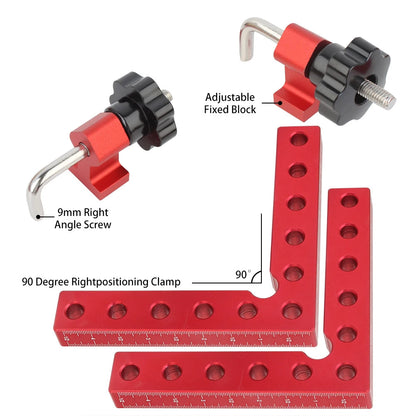 Heavy Duty 120mm Right Angle Bar Clamps
