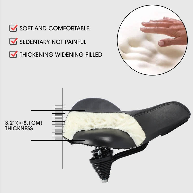 Ultra Cushioned Cycling Seat For Men