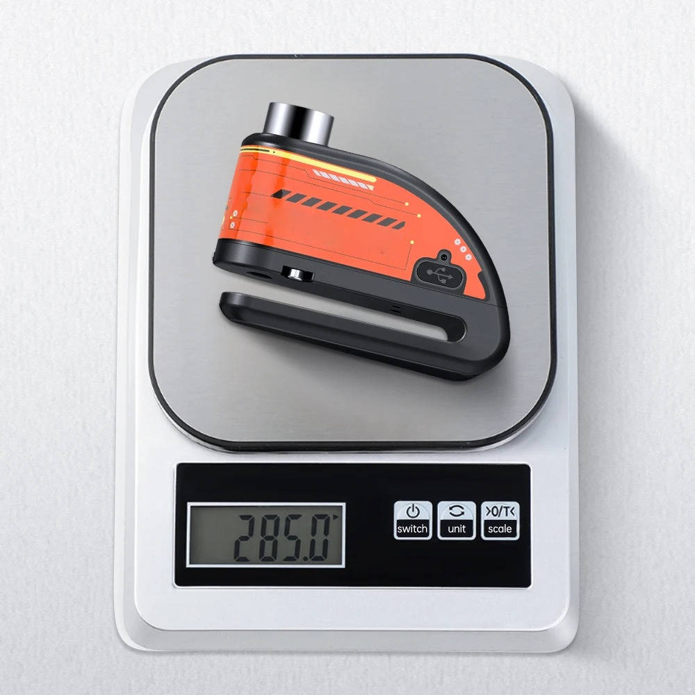 Secure Bike Disc Brake Lock Alarm