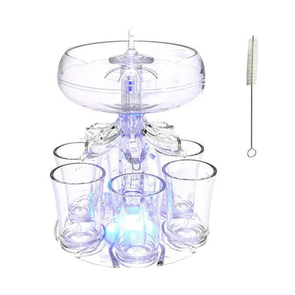 Compact 6 Shot Bar Drink Server