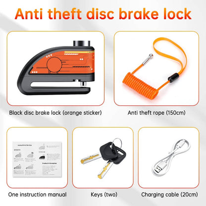 Secure Bike Disc Brake Lock Alarm