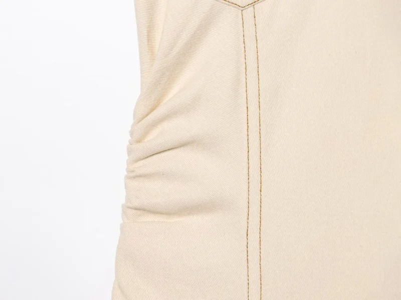 Slim Fit Blue Jeans Dress for Women