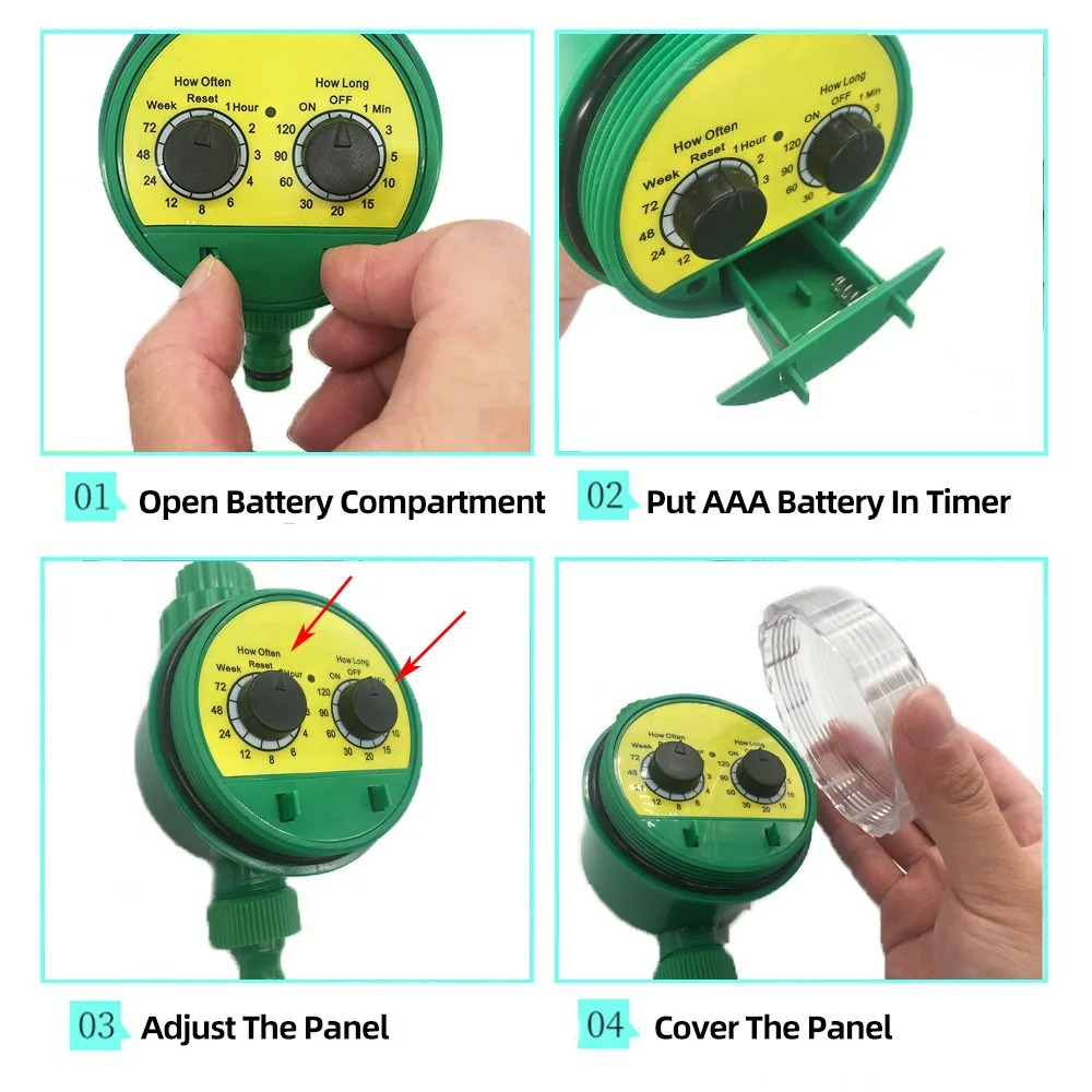 Water Saving Auto Garden Irrigation Kit