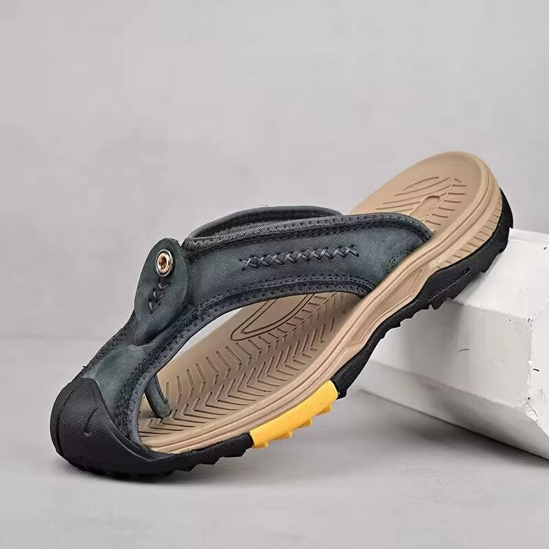 Quick Dry Breathable Men's Beach Flip Flops
