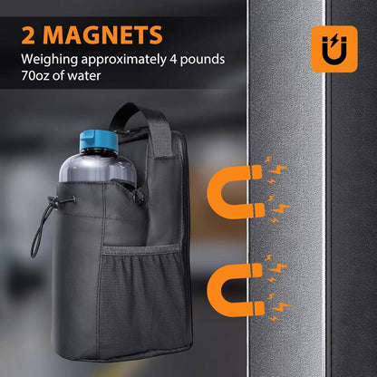Compact Fitness Bag with Magnetic Closure