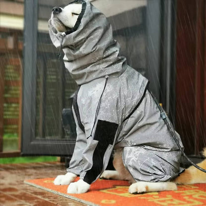 Water Resistant Pet Rain Jacket - Pexav
