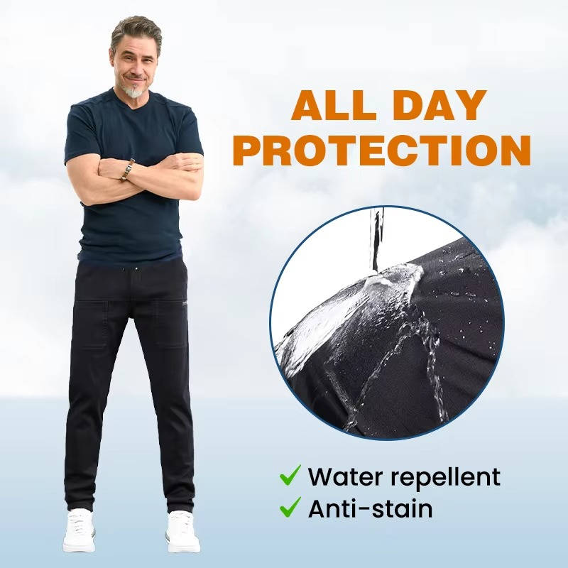 Flexible Men's Cargo Pants with Extra Pockets