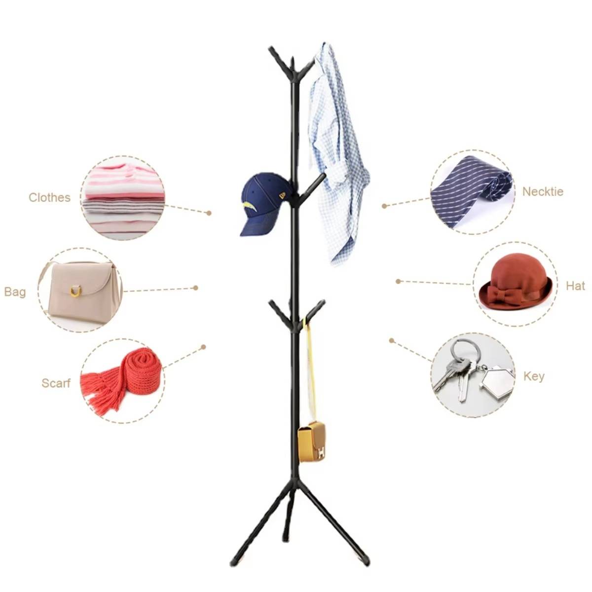 Tall Free Standing Closet Organizer