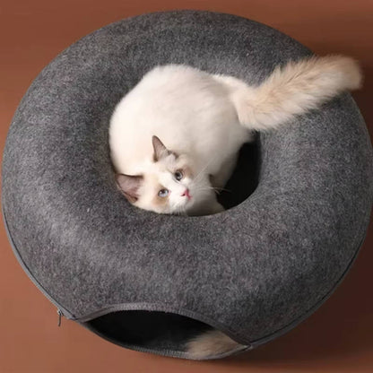 Comfy Round Cat Bed