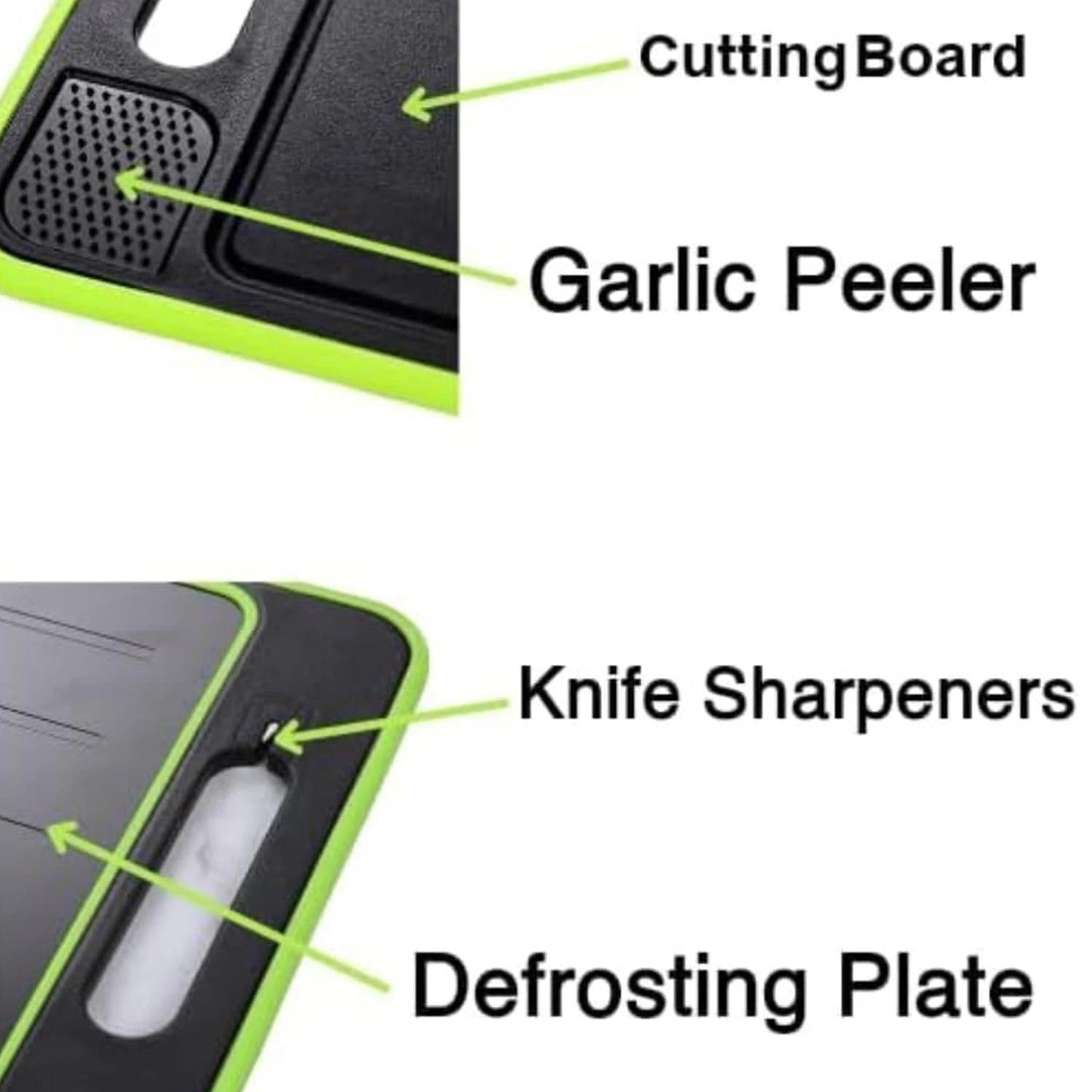 Multipurpose Kitchen Cutting Board Tray