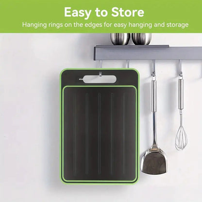 Multipurpose Kitchen Cutting Board Tray