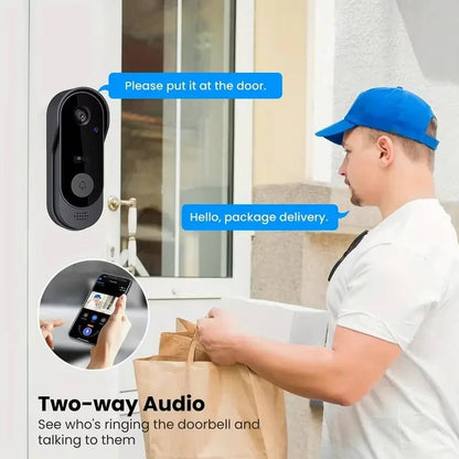 Wi-Fi Security Doorbell with HD Camera