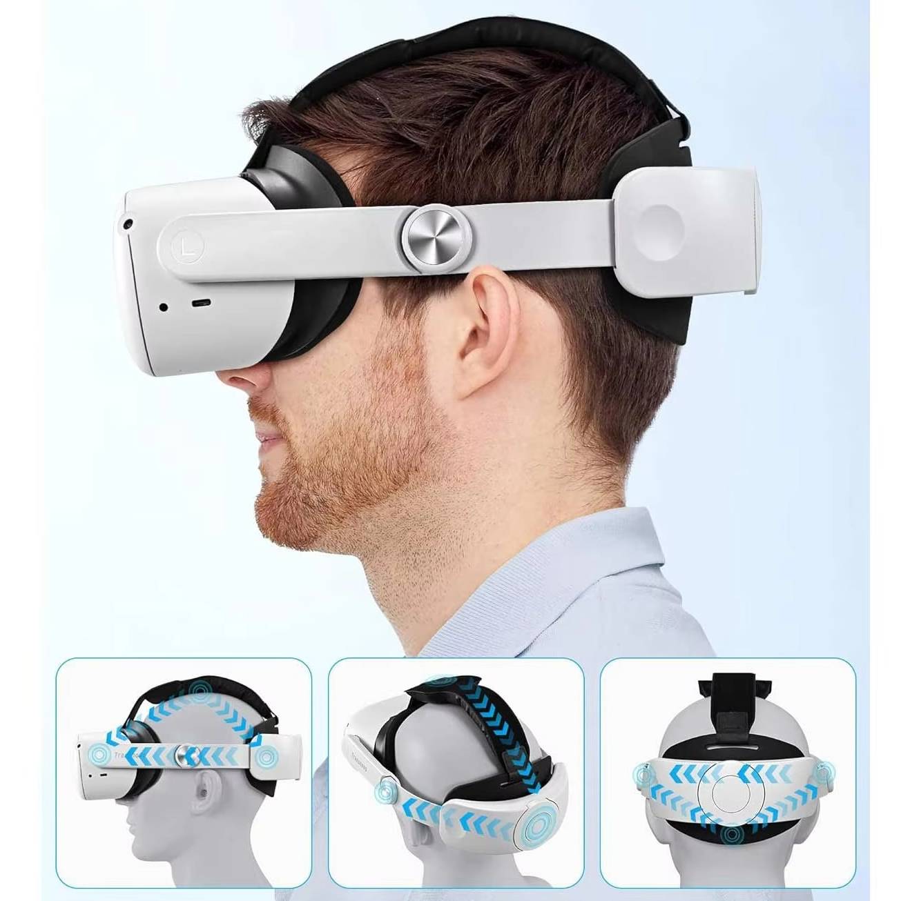 Comfortable VR Headband Holder - Pexav