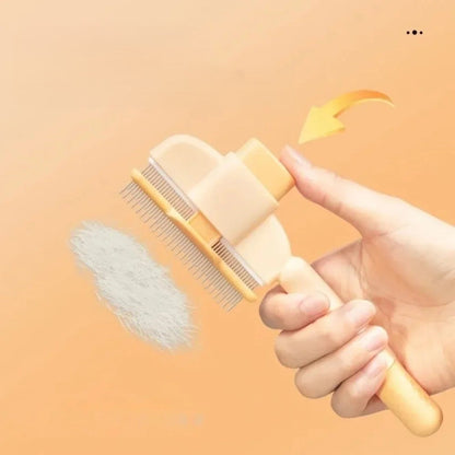 Effective Pet Grooming Flea Comb Brush - Pexav