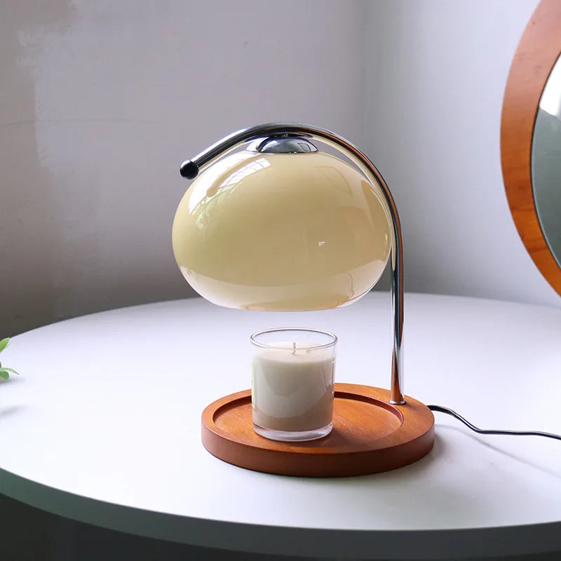 Vintage mercury Candle Holder Lamp