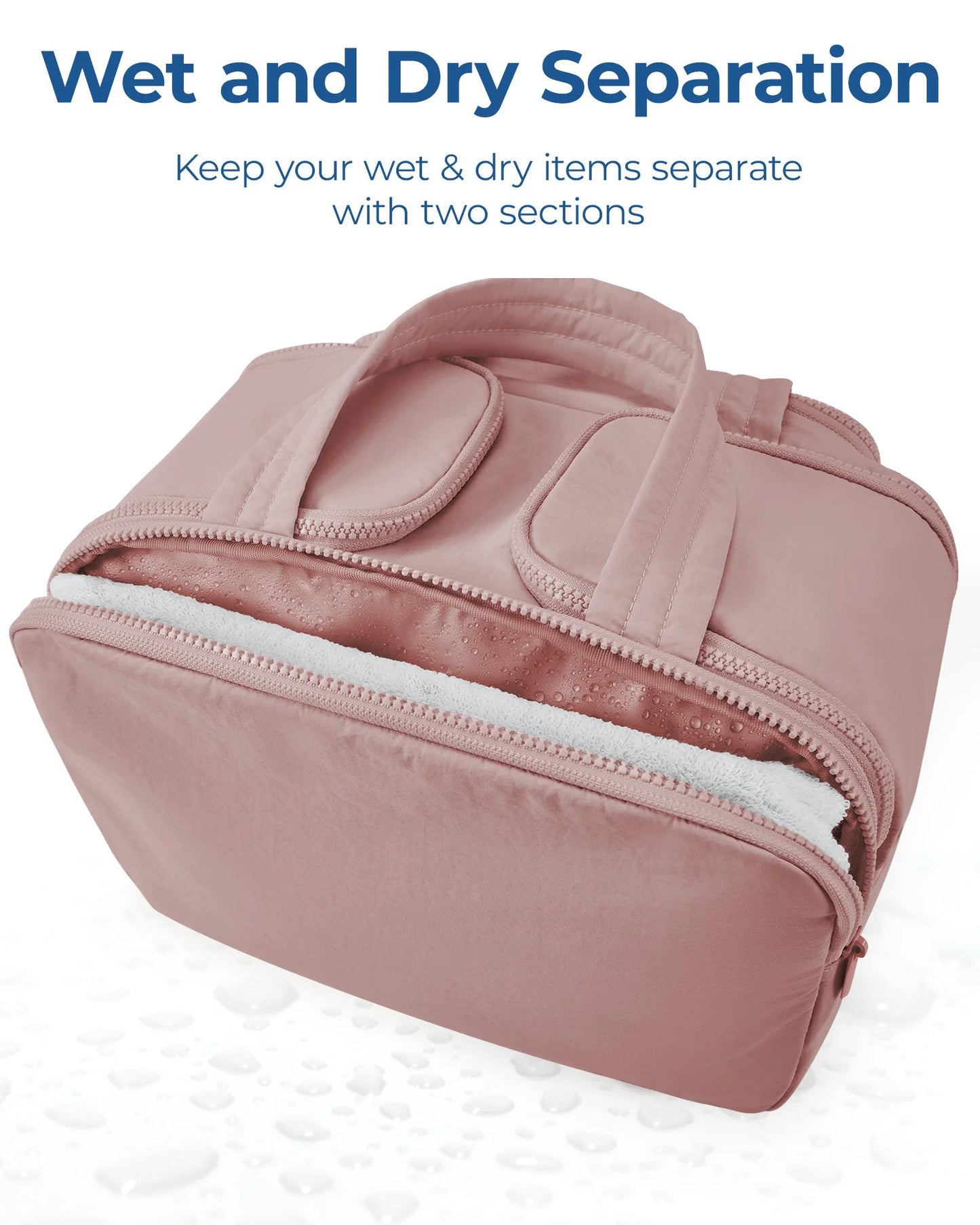 Spacious Travel Cosmetic Case