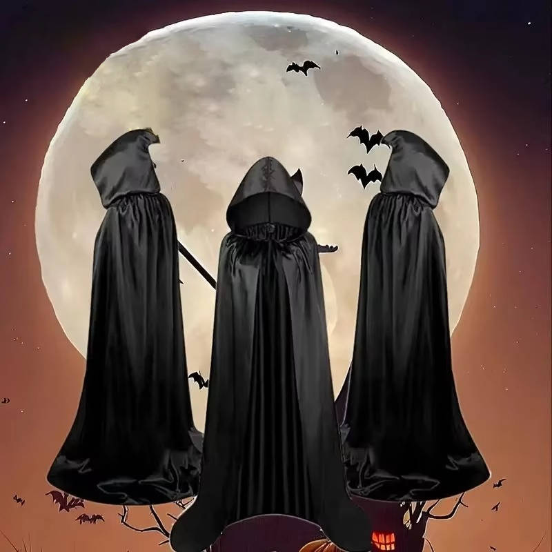 Spooky Scary Halloween Hooded Costume