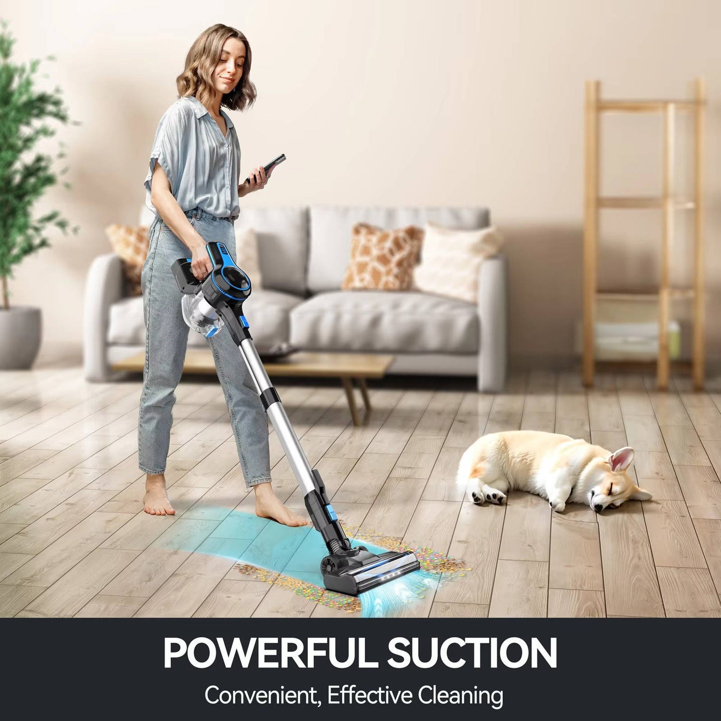 Wireless Rechargeable Home Vacuum Cleaner