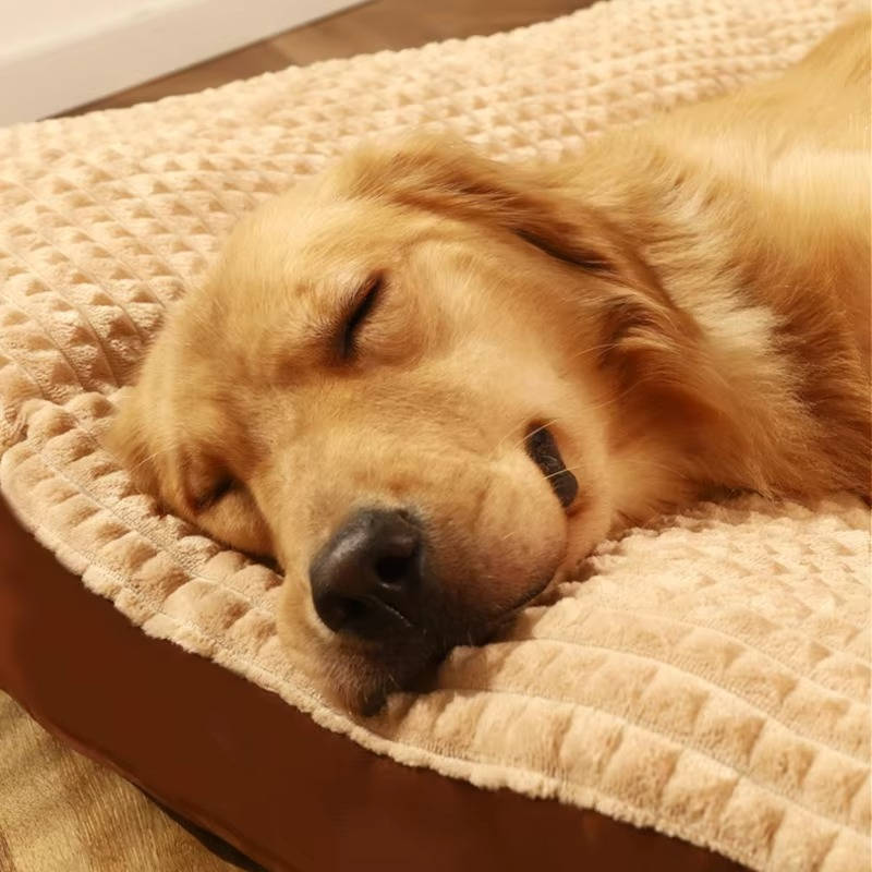 Cozy Pet Dog Bed Plush Fleece