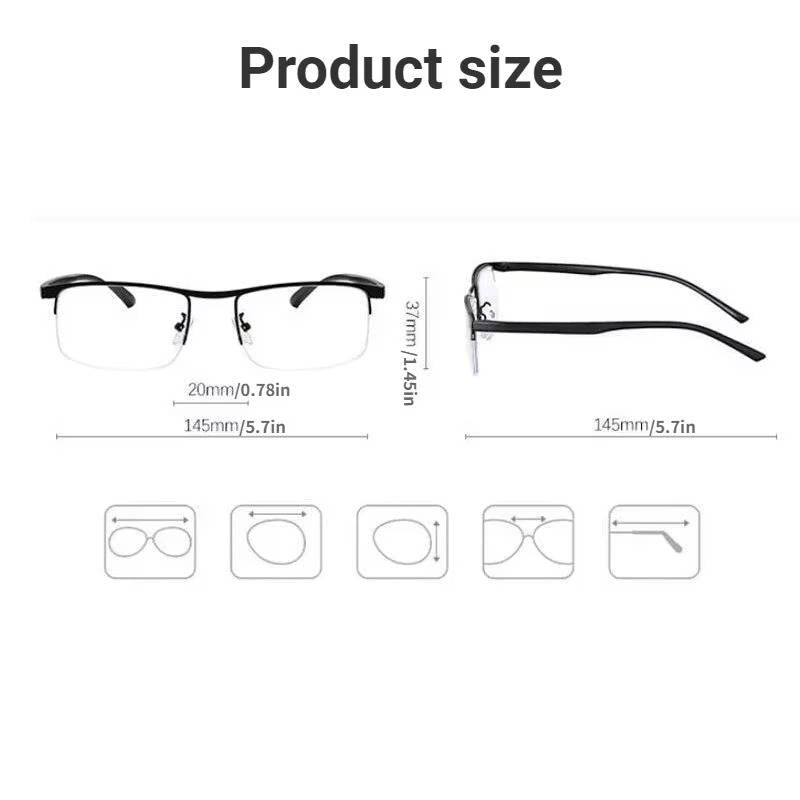 Advanced Prescription Multifocal Reading Glasses