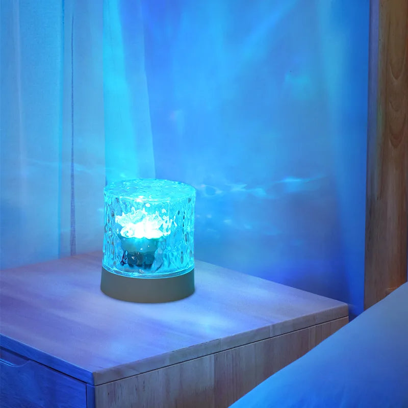 Colorful Wave LED Night Lamp - Pexav