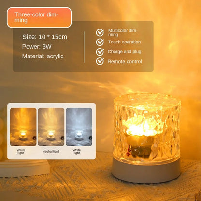 Colorful Wave LED Night Lamp