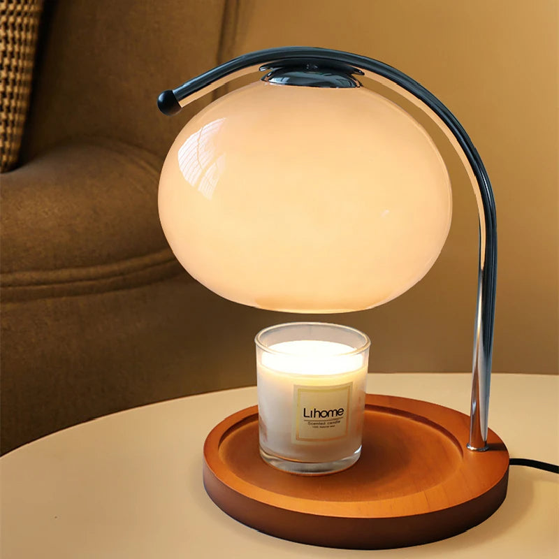 Vintage mercury Candle Holder Lamp - Pexav
