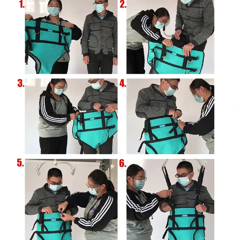 Comfortable Transfer Sling for Easy Lifting and Mobility