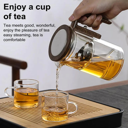 Clear Infusion Heat Resistant Teapot