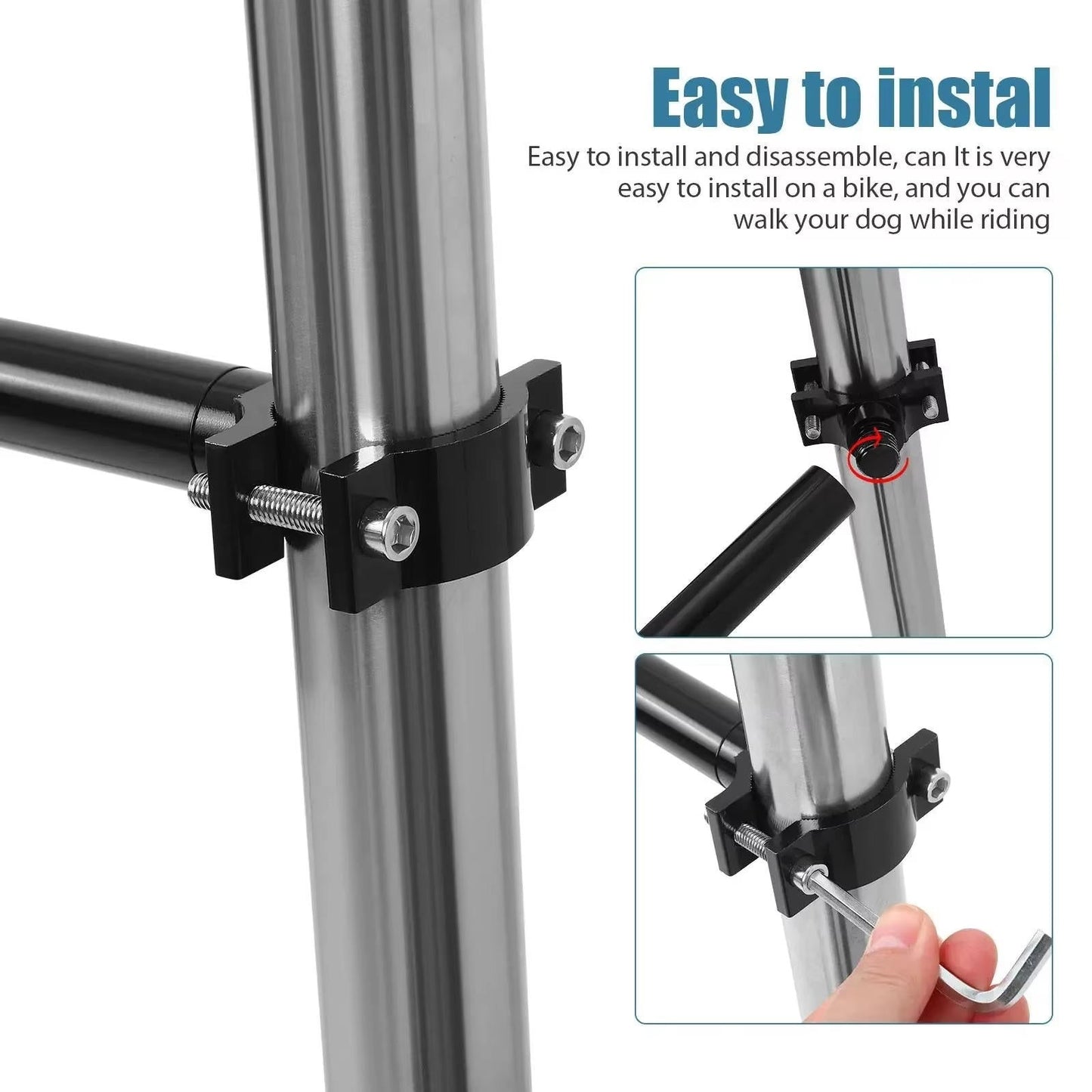 Pet Bike Safety Trailer Leash