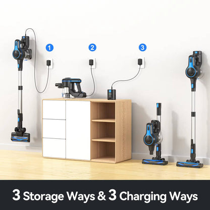 Wireless Rechargeable Home Vacuum Cleaner