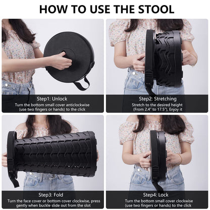 Compact Folding Camp Stool