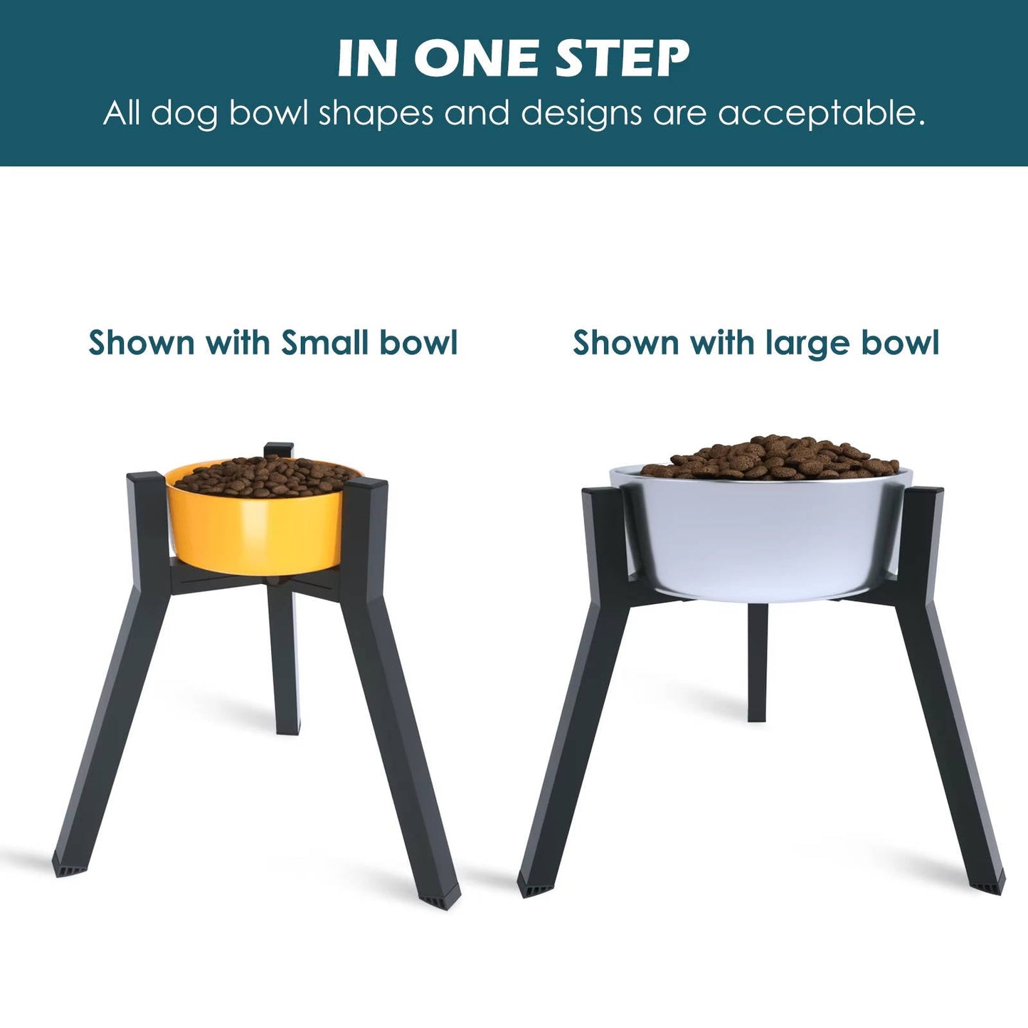 Adjustable Pet Food Bowl Holder