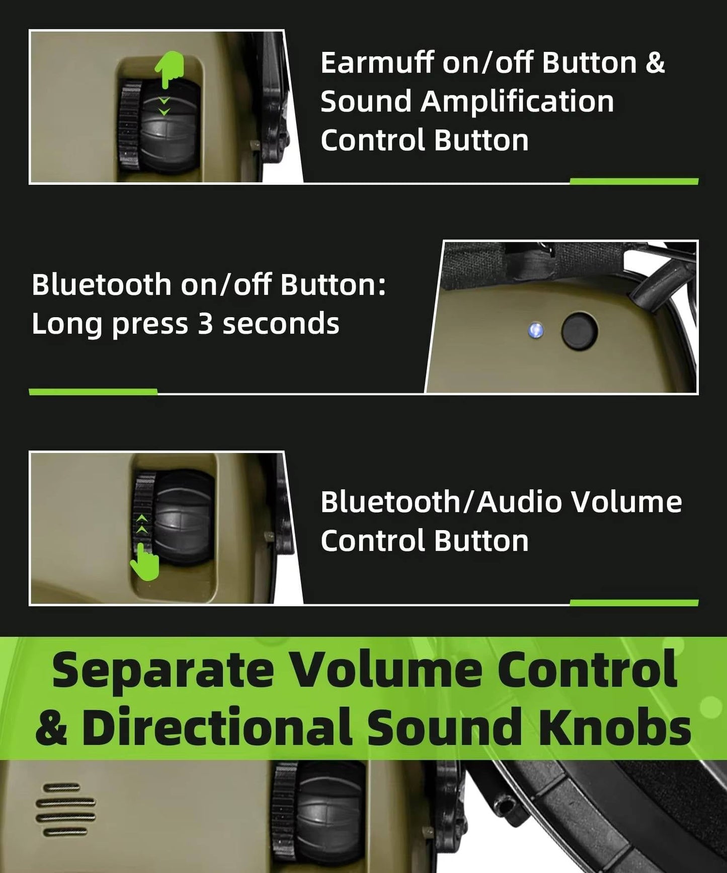 Soundproof Shooting Ear Protection Muffs