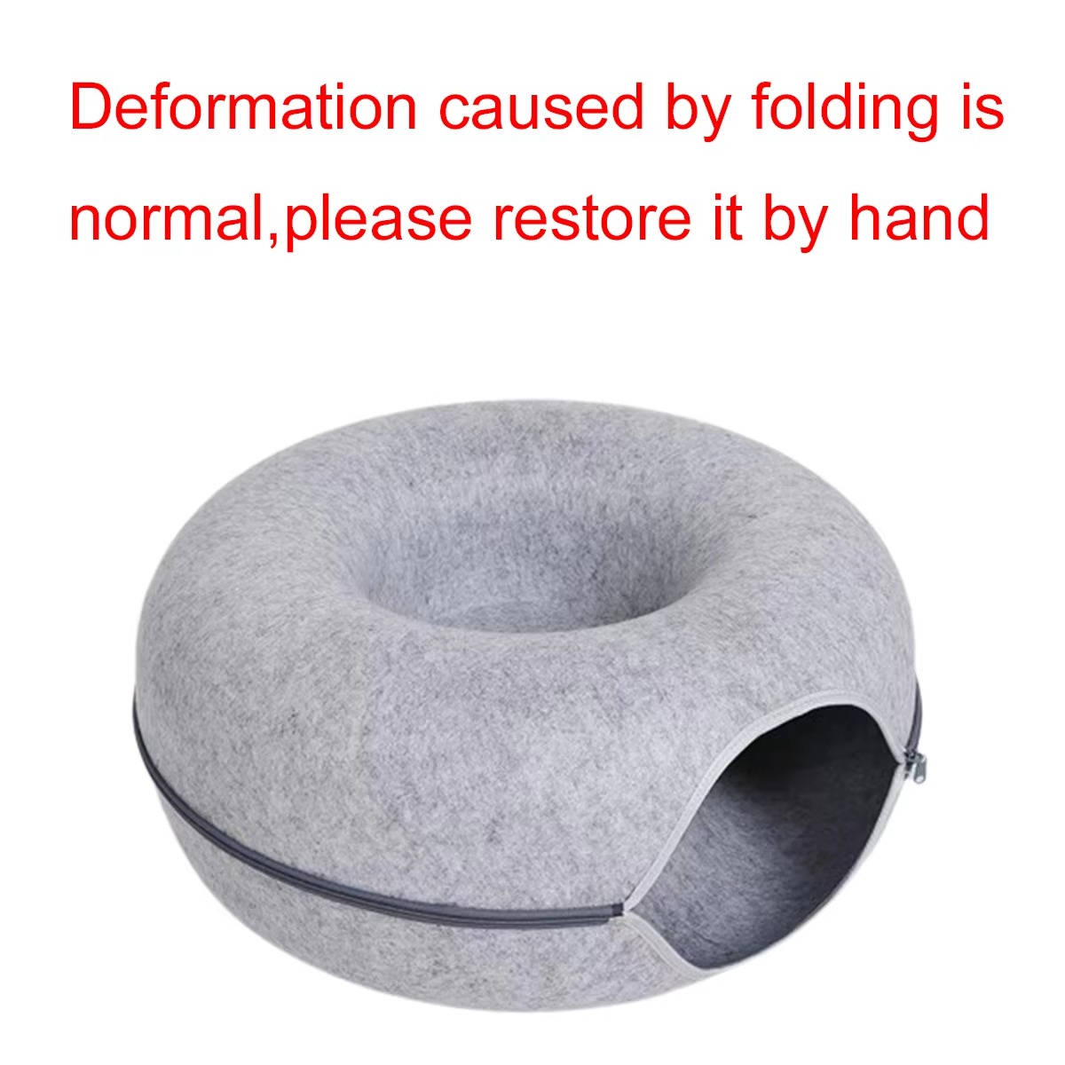 Comfy Round Cat Bed