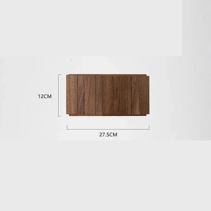 Solid Wood Hanging Coat Rack and Hooks