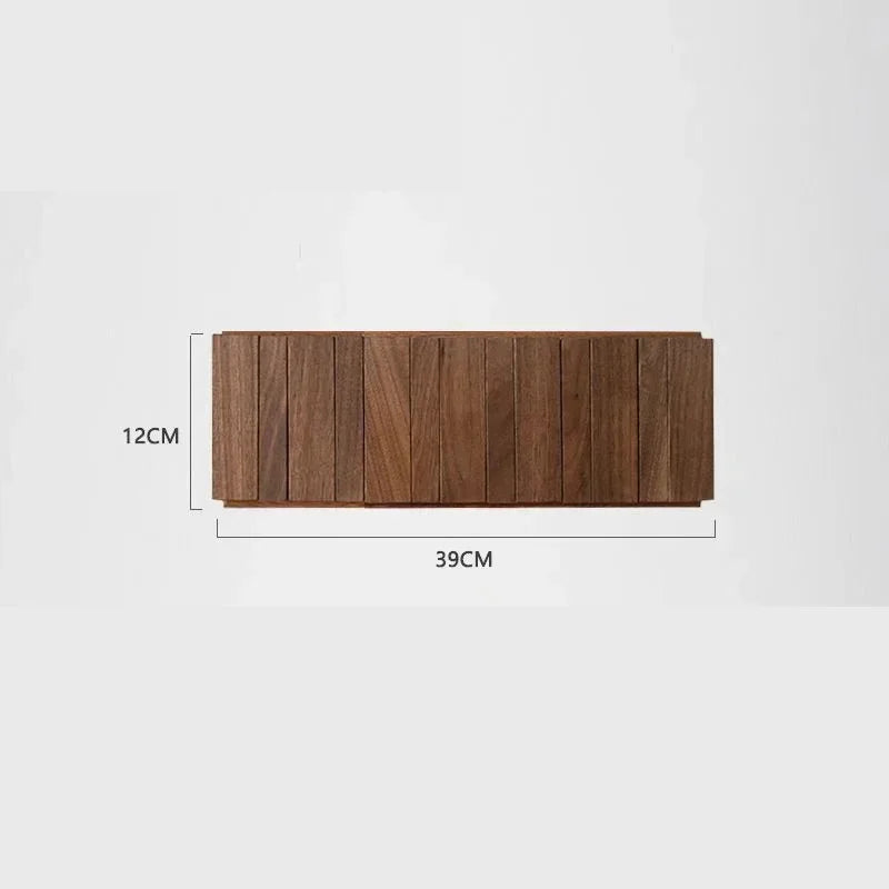 Solid Wood Hanging Coat Rack and Hooks