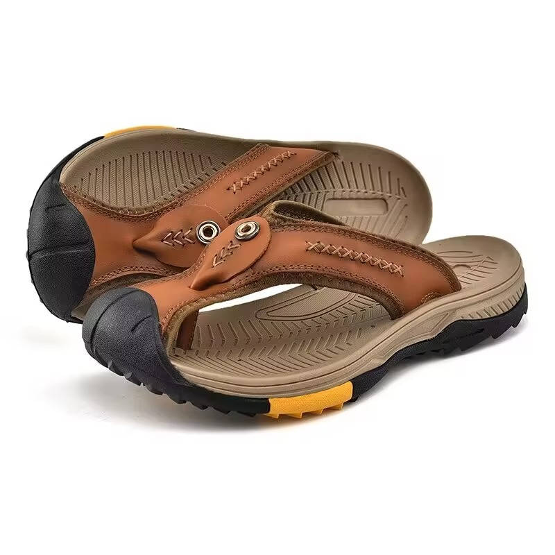 Quick Dry Breathable Men's Beach Flip Flops