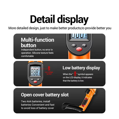 Accurate Digital Temperature Gun Scanner