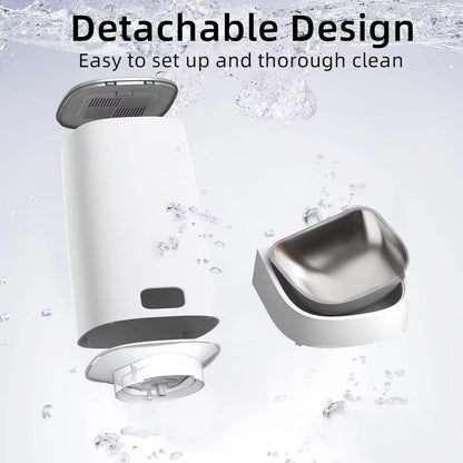Easy Fill Pet Food Dispenser