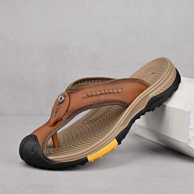 Quick Dry Breathable Men's Beach Flip Flops