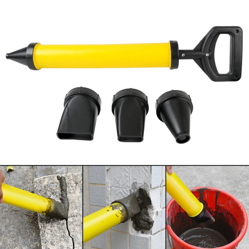 Practical Cement Grout Gun with 4 Tips for Sealing - Pexav