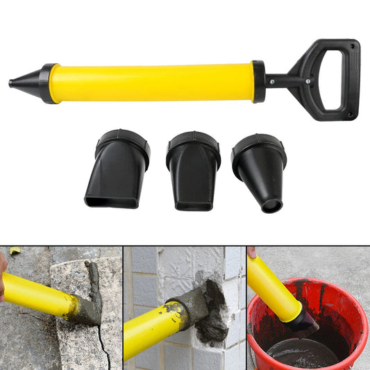 Practical Cement Grout Gun with 4 Tips for Sealing - Pexav