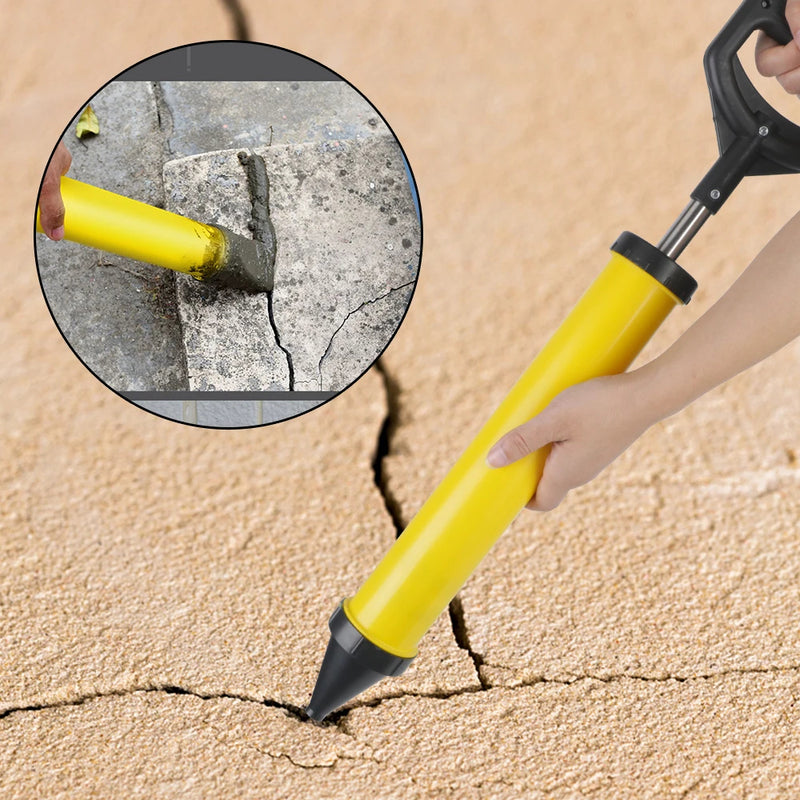 Practical Cement Grout Gun with 4 Tips for Sealing