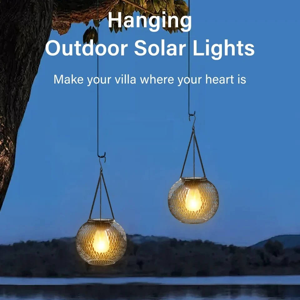 Weatherproof Garden Solar Light Lantern