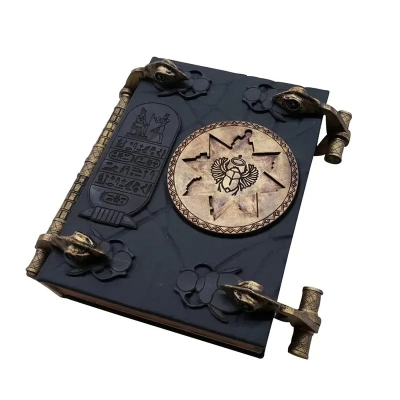 Spooky Ancient Egyptian Decor Box with Key