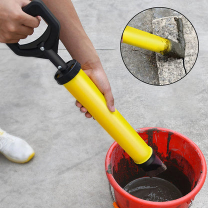 Practical Cement Grout Gun with 4 Tips for Sealing