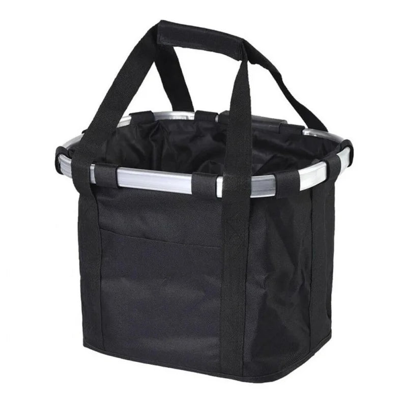 Collapsible Bike Front Basket for Dogs and Goods