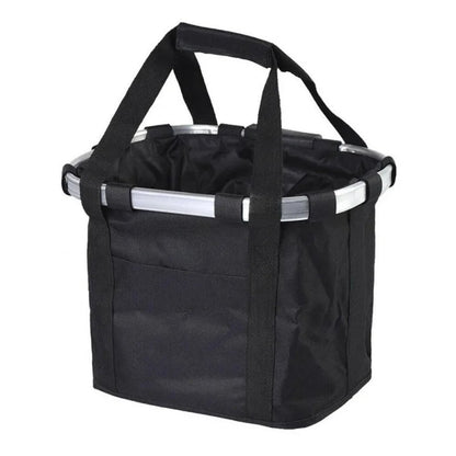 Collapsible Bike Front Basket for Dogs and Goods